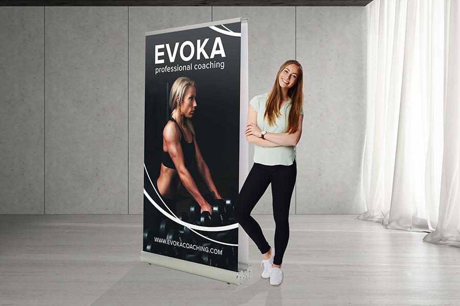 Double-Sided Pull-Up Banner
